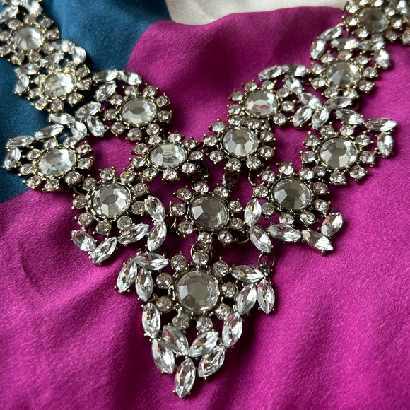 Gold Statement Necklace - Picture 6 of 11